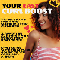 AllDay Locks Easy Care Curl Curl Activator 7.7 Fl. Oz. / 228 mL - ANNS BEAUTY SUPPLY