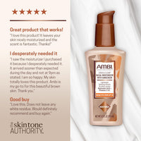 Ambi Even & Clear Facial Moisturizer with Sunscreen Broad Spectrum SPF 30 3.5 Fl. Oz. / 103 mL