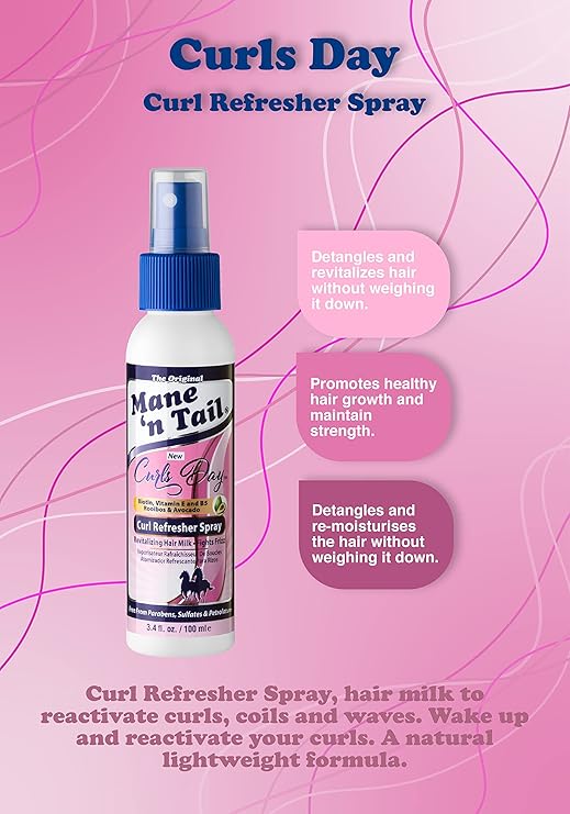 Mane 'n Tail Curls Day Daily Moisture Lotion 5.5 oz. - ANNS BEAUTY SUPPLY