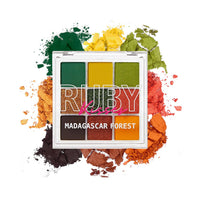 Ruby Kisses Madagascar Forest Eyeshadow Palette 9 Color - ANNS BEAUTY SUPPLY
