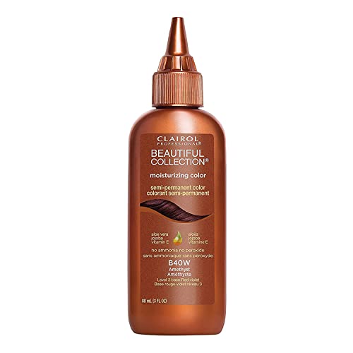 Clairol Professional Beautiful Collection Moisturizing Color – B40W Amethyst – 6 oz - ANNS BEAUTY SUPPLY