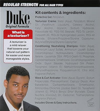 Duke Original Formula Texturizing Creme Kit For Men Regular Strength - ANNS BEAUTY SUPPLY