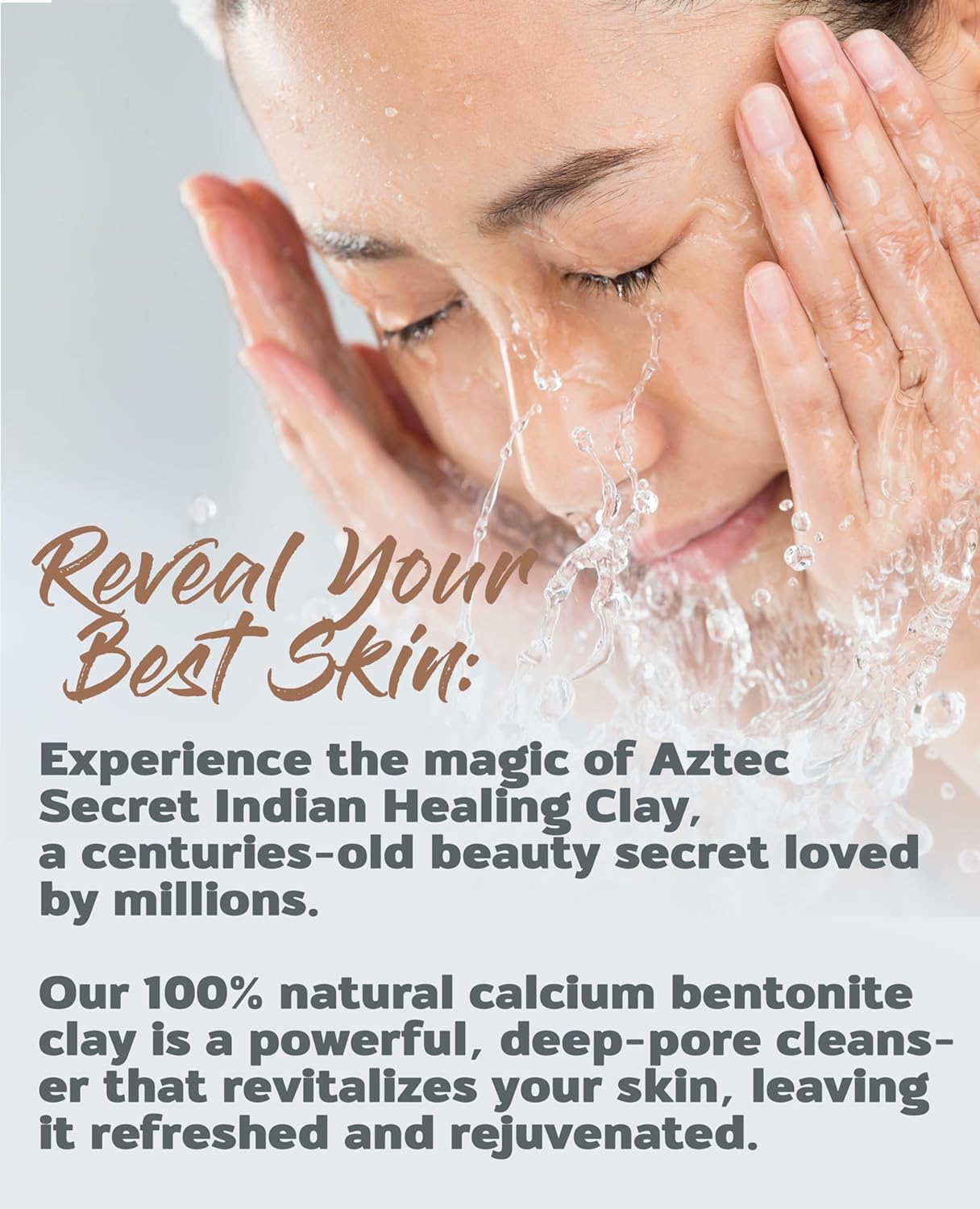 Aztec Secret Indian Healing Clay Version 2 Deep Pore Cleansing 16 oz - ANNS BEAUTY SUPPLY