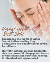 Aztec Secret Indian Healing Clay Version 2 Deep Pore Cleansing 16 oz - ANNS BEAUTY SUPPLY