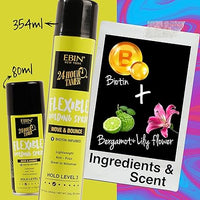 EBIN New York 24 Hour Tamer Flexible Holding Spray Hold Level 3 11.2 fl. oz. - ANNS BEAUTY SUPPLY