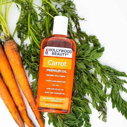 Hollywood Beauty Carrot Premium Oil 8 oz - ANNS BEAUTY SUPPLY