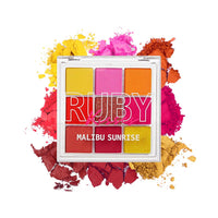 Ruby Kisses Malibu Sunrise Eyeshadow Palette 9 Color - ANNS BEAUTY SUPPLY
