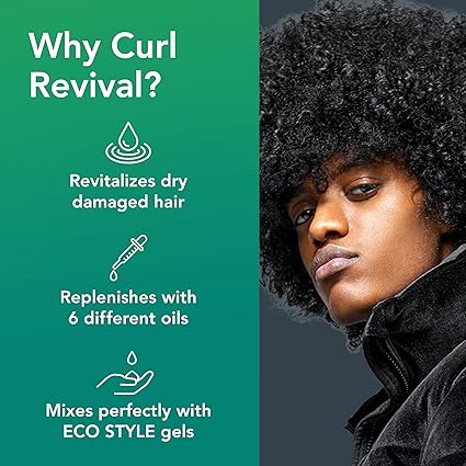 Eco Style Gel Boosters Curl Revival Mix In Oil Serum 4 fl. oz. - ANNS BEAUTY SUPPLY