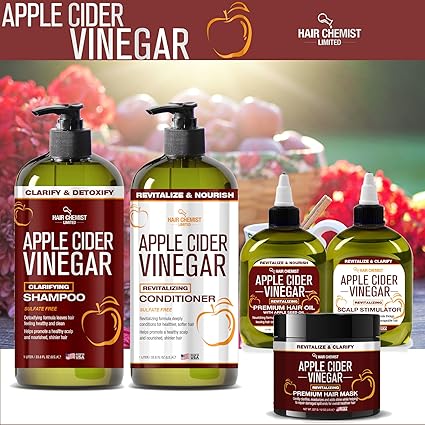 Hair Chemist Apple Cider Vinegar Revitalizing Premium Hair Oil 7.1 oz - ANNS BEAUTY SUPPLY