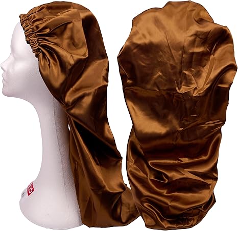 RED by Kiss Adjustable Ultra Silky Satin Bonnet Braid Brown (HQ223)