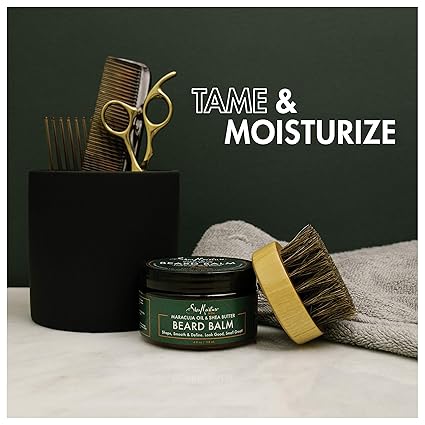 SheaMoisture Men Beard Balm 4oz - ANNS BEAUTY SUPPLY