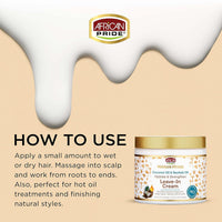 African Pride Moisture Miracle Leave-In Cream with Coconut & Baobab Oil – 15 OZ