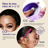 RED by Kiss Edge Fixer 24 Hour Max Hold Grape 100 mL (3.38 US fl. oz.)