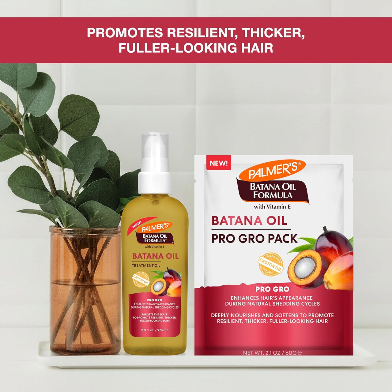 Palmer's Batana Oil Formula with Vitamin E Batana Oil Pro Gro Pack 2.1 oz. - ANNS BEAUTY SUPPLY