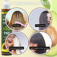 Next Image Avocado & Sheabutter 2-in-1 Conditioner & Detangler 8.0 Fl. Oz. (237mL)