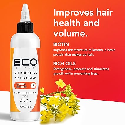 Eco Style Gel Boosters Strand Restore Mix In Oil Serum 4 fl. oz. - ANNS BEAUTY SUPPLY