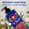 Dr Teal's Body Lotion – Shea Butter & Almond Oil with Sandalwood (532 mL / 18 FL OZ)