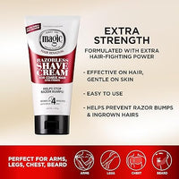 SoftSheen-Carson Magic Razorless Shave Cream Extra Strength 6 oz - ANNS BEAUTY SUPPLY
