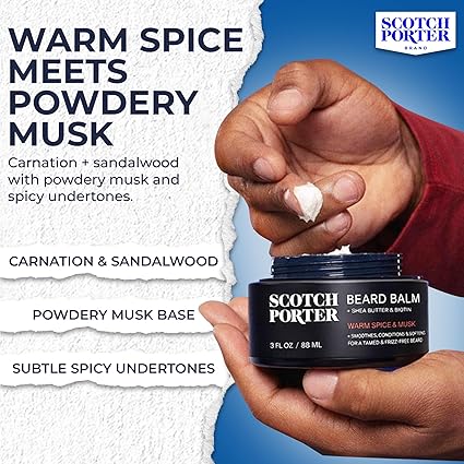 Scotch Porter Beard Balm 3oz - ANNS BEAUTY SUPPLY