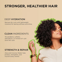 African Pride Moisture Miracle Aloe & Coconut Water Hydrate & Restore Conditioner 12 Fl. Oz. (354 mL)