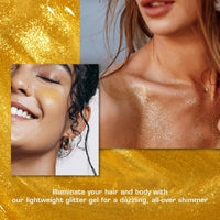Kiss Tintation Glitter Gel Gold 1.01 oz. - ANNS BEAUTY SUPPLY