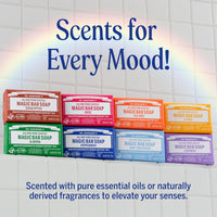 Dr. Bronner's All-One Pure-Castile Peppermint Magic Bar Soap Net Wt 5 Oz / 140g
