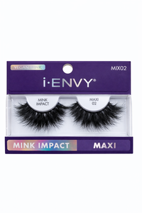 i ENVY Vegan Mink Mink Impact Maxi 02 Lashes MIX02 - ANNS BEAUTY SUPPLY