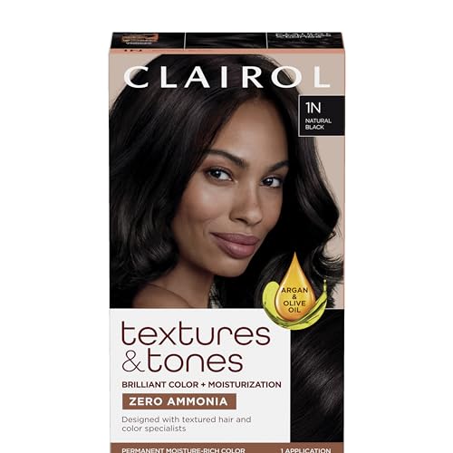 Clairol Textures & Tones 1N Natural Black - ANNS BEAUTY SUPPLY