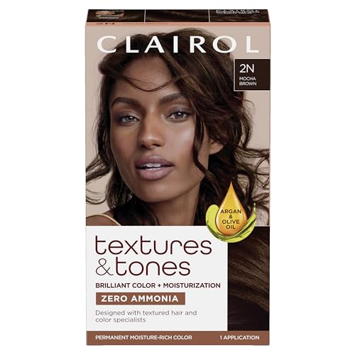 Clairol Textures & Tones 2N Mocha Brown - ANNS BEAUTY SUPPLY