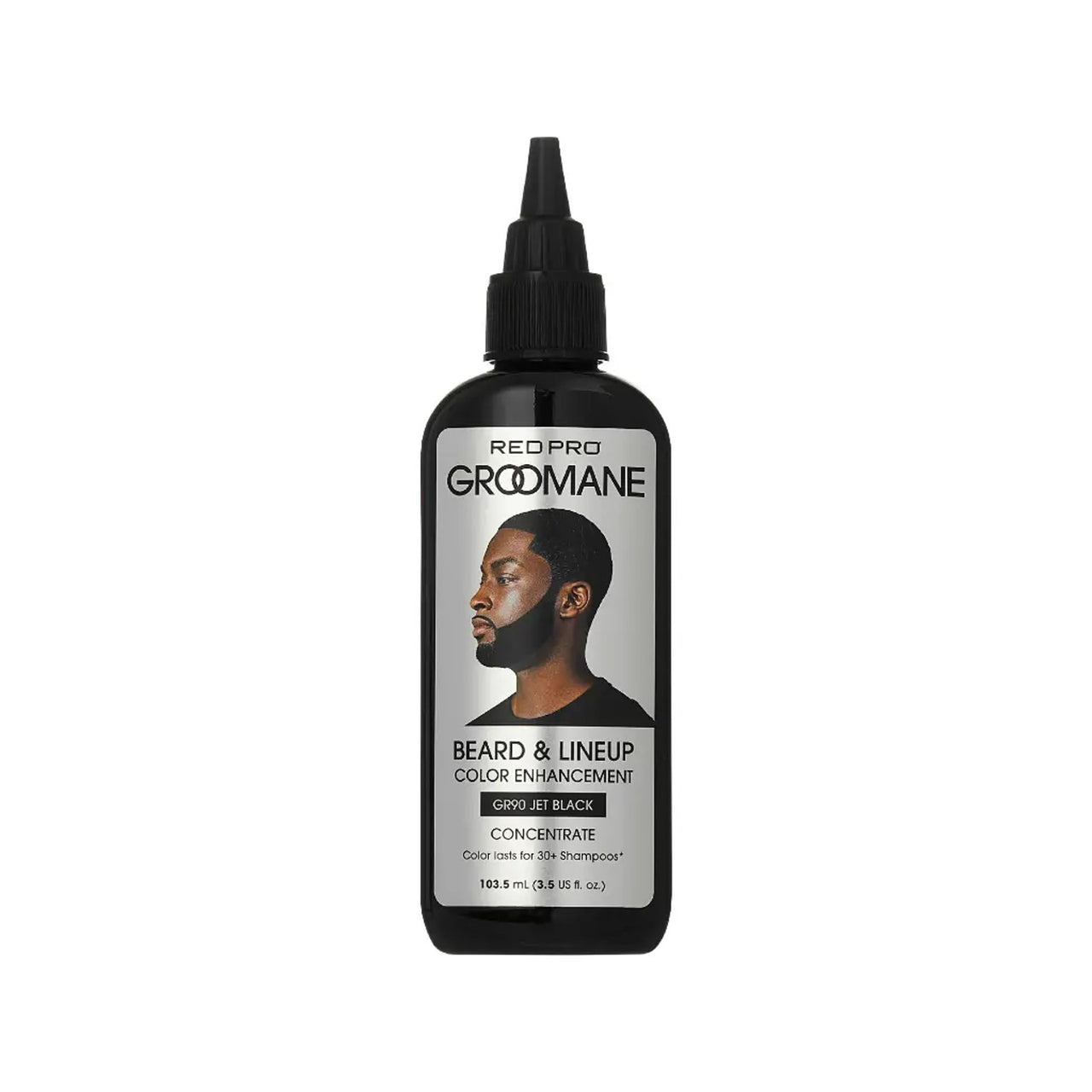 Red by Kiss Groomane Beard & Lineup Color Enhancement – Jet Black 3.5 Oz - ANNS BEAUTY SUPPLY