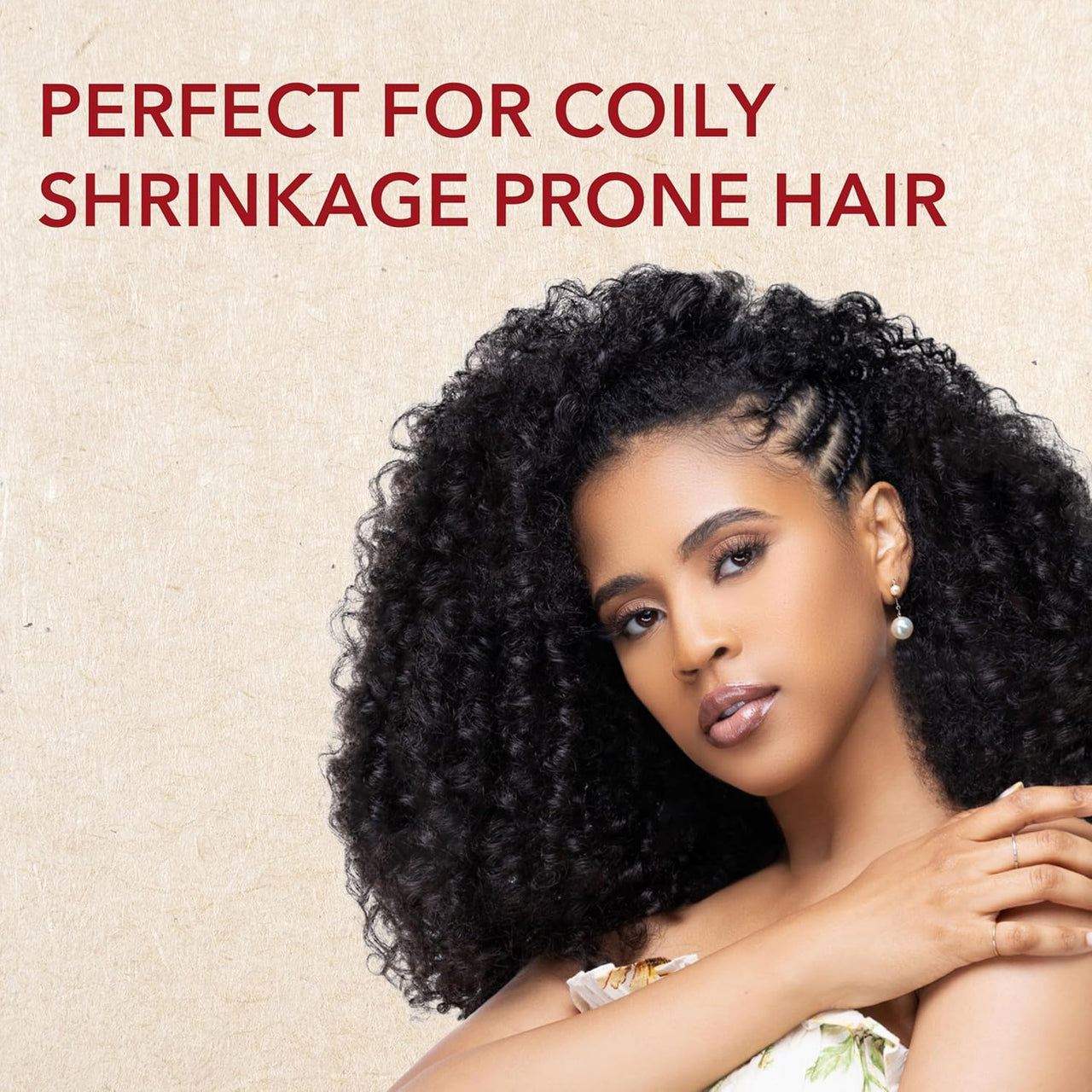 Creme of Nature Butter Blend & Flaxseed Double Duty Detangle & Slip Rinse-Out & Leave-In Conditioner 12 Fl. Oz.