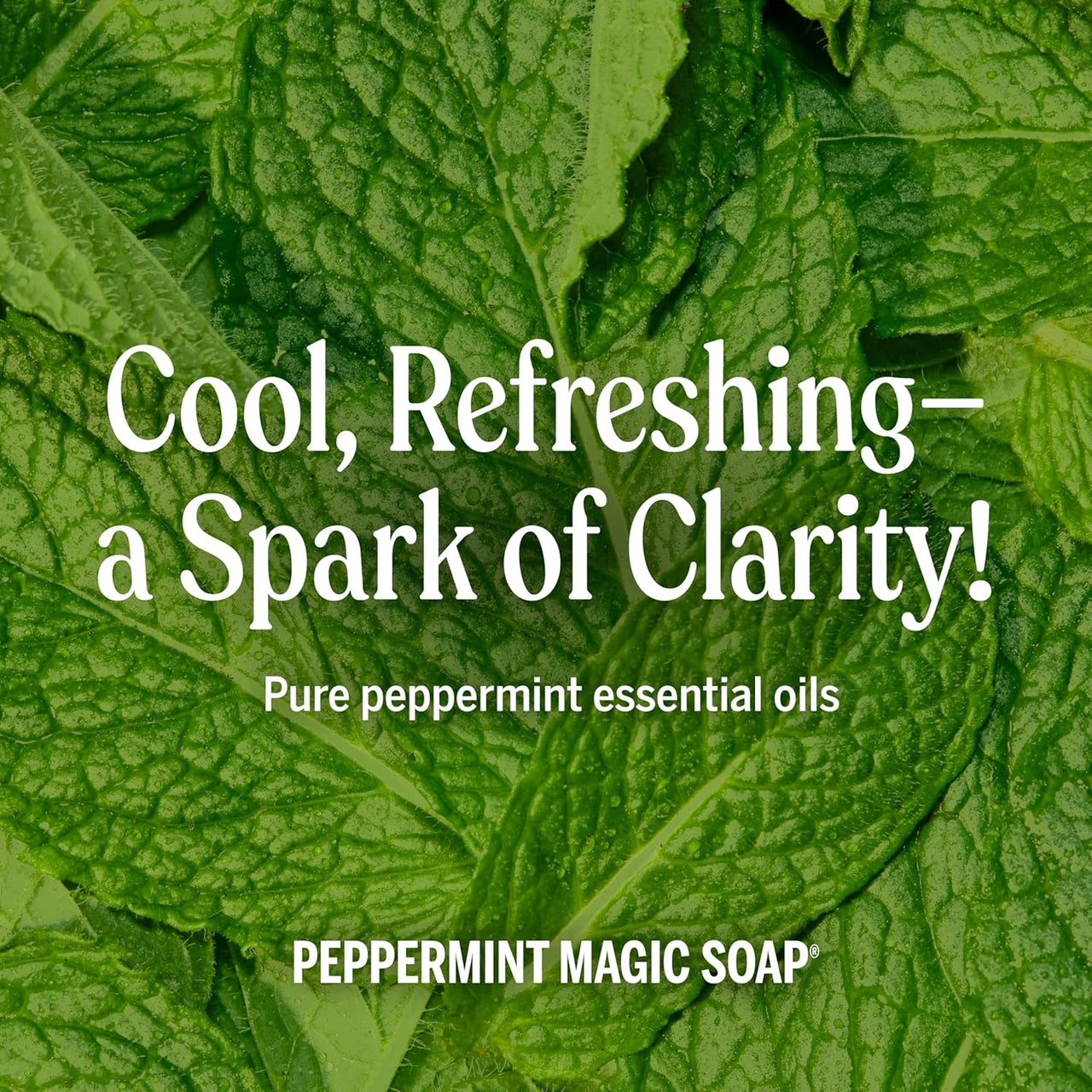 Dr. Bronner's 18-in-1 Pure-Castile Magic Soap Peppermint 16 Fl Oz / 473mL