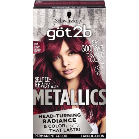Got2B Metallics Permanent Color Dark Ruby M68 - ANNS BEAUTY SUPPLY