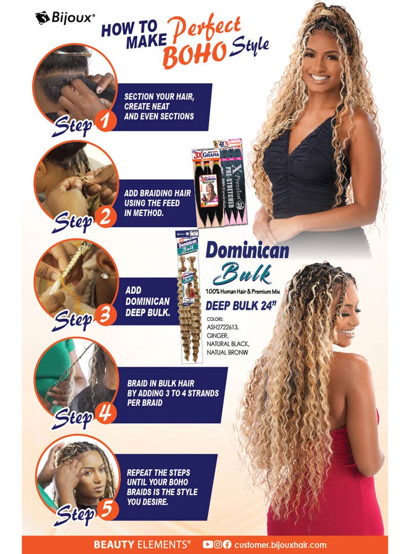 BIJOUX HH DOMINICAN DEEP BULK - ANNS BEAUTY SUPPLY
