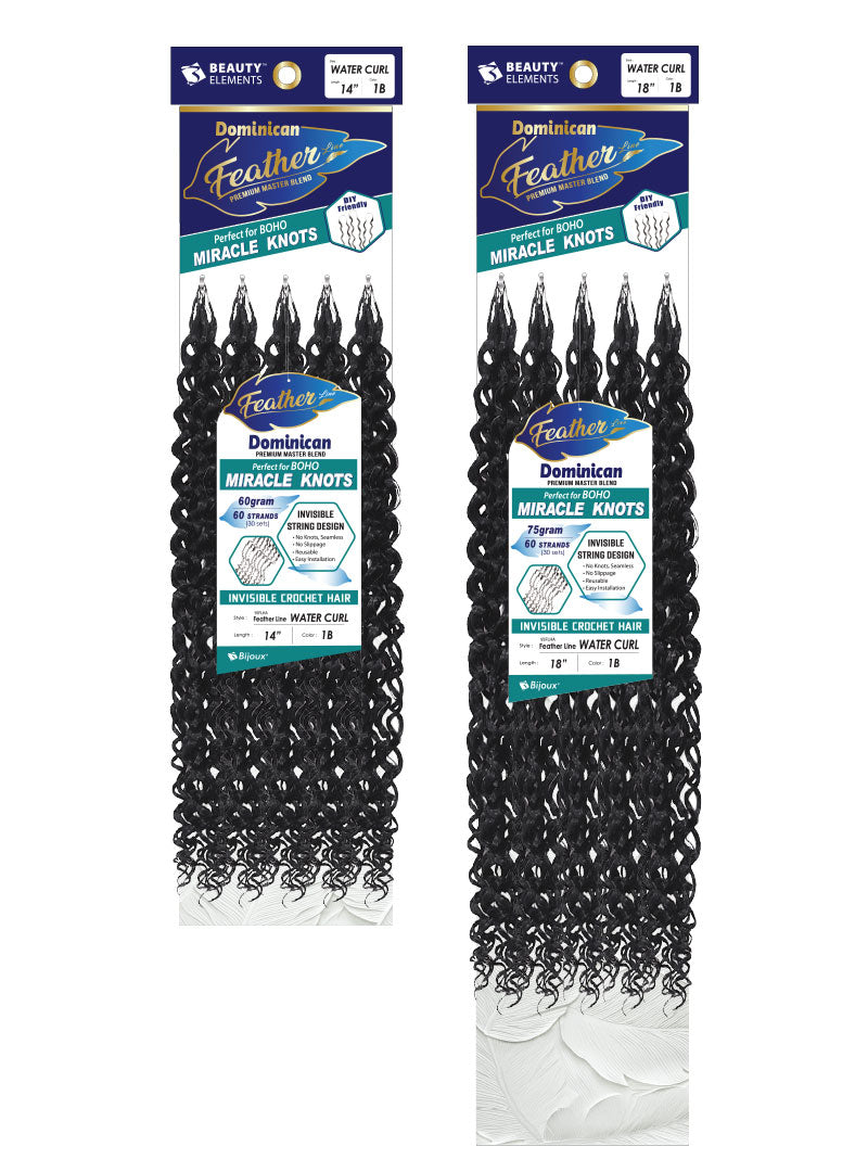 Beauty Elements Dominican Feather Line Water Curl 14" - ANNS BEAUTY SUPPLY