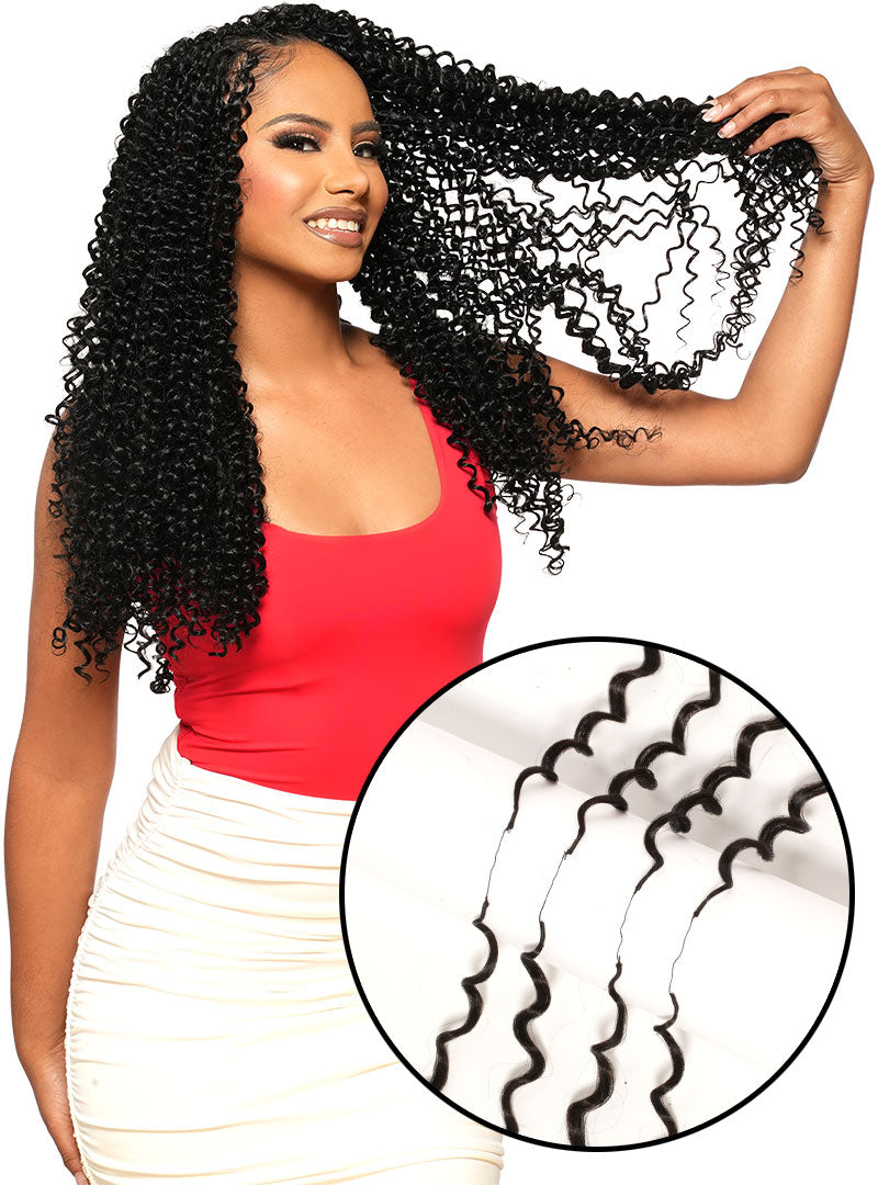 Beauty Elements Dominican Feather Line Water Curl 14" - ANNS BEAUTY SUPPLY