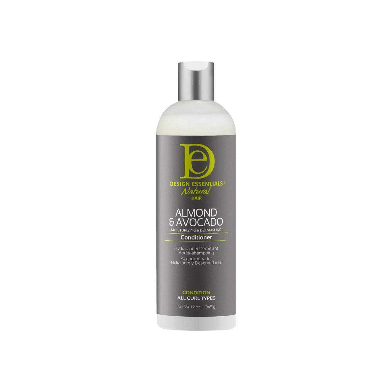 Design Essentials Almond & Avocado Moisturizing & Detangling Conditioner 12 oz