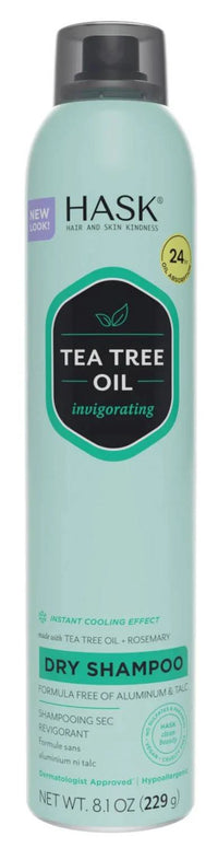 HASK Tea Tree Oil Invigorating Dry Shampoo 8.1oz - ANNS BEAUTY SUPPLY