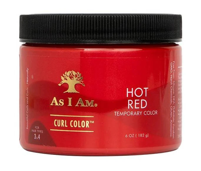 As I Am Curl Color Hot Red Temporary Color 6 oz - ANNS BEAUTY SUPPLY