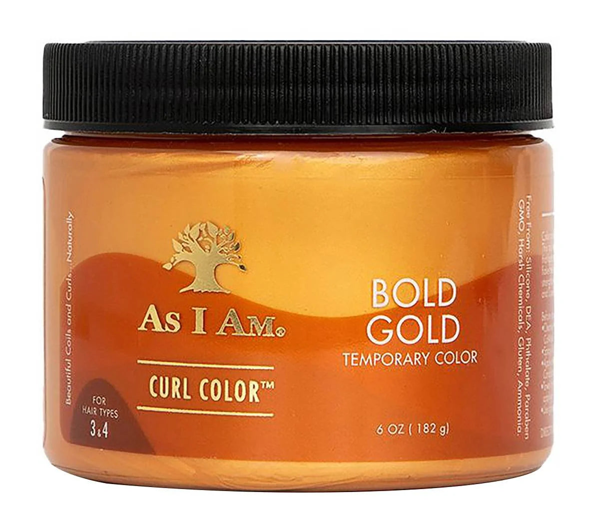 As I Am Curl Color Bold Gold Temporary Color 6 oz - ANNS BEAUTY SUPPLY
