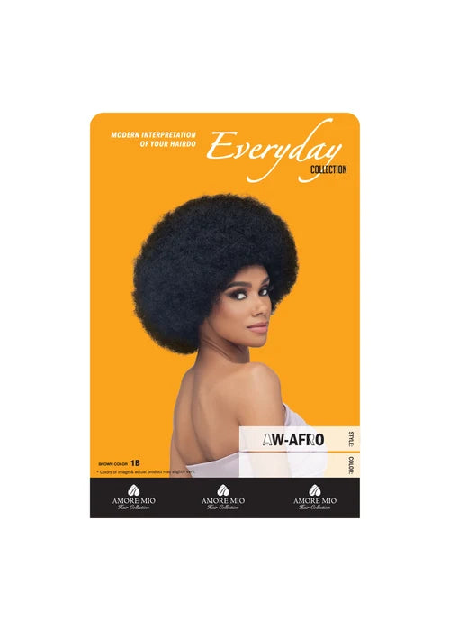 Amore Mio Everyday Collection AW-Afro Synthetic Full Wig_27