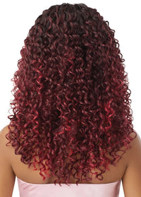 Outre Airtied Human Hair Blend Vanish HD+ Lace Front Wig HHB-Dominican Curly 22