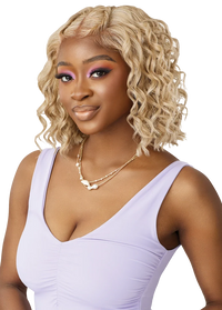 Outre Airtied Human Hair Blend Vanish HD+ Lace Front Wig HHB-Loose Deep 12 QLHBFHLD12 - ANNS BEAUTY SUPPLY