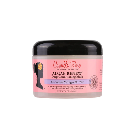 Camille Rose Algae Renew Deep Conditioning Mask Cocoa & Mango Butter 8 Oz
