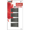 Annie Black Bob Pins – 2" (#3108)