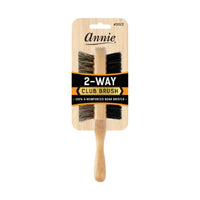 Annie 2 Way Club Brush Reinforced Boar Bristle 2072