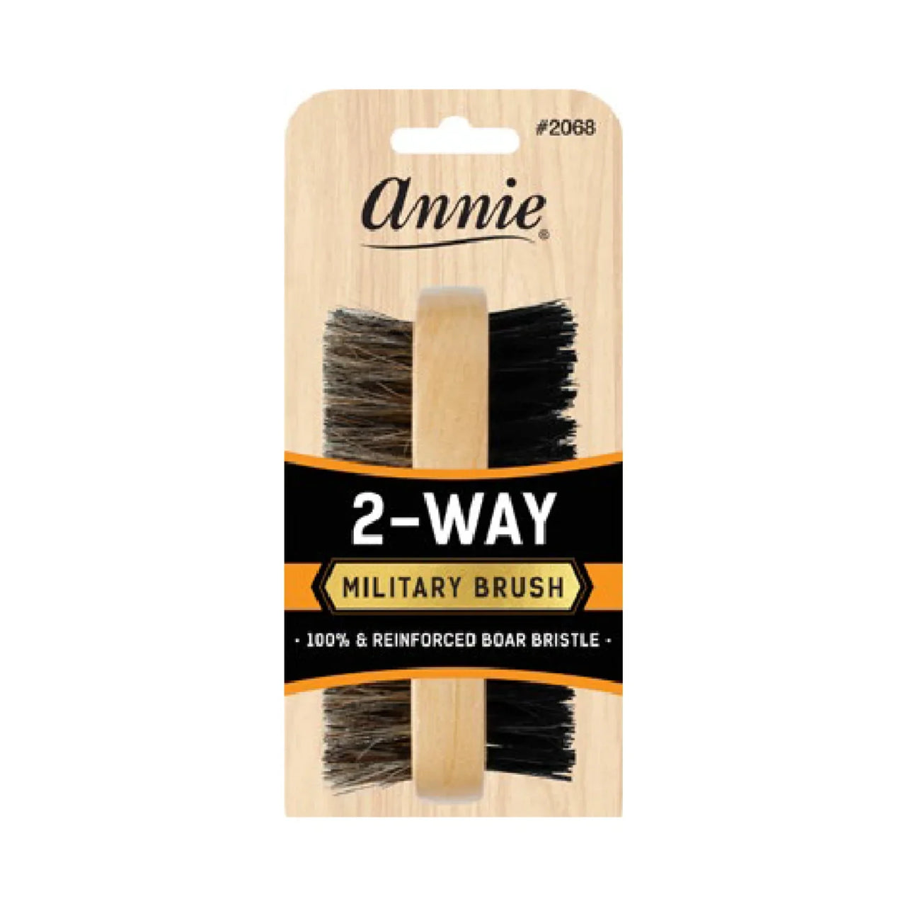 Annie 2-Way Military Brush Reinforced Boar Bristle 2068