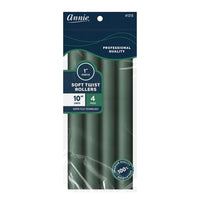 Annie Soft Twist Rollers 1 Inch 10 Inch Length 4 Pack 1215 - ANNS BEAUTY SUPPLY
