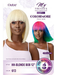 Outre My Tresses Purple Label ColorMore Full Wig HH- Blonde Bob 12