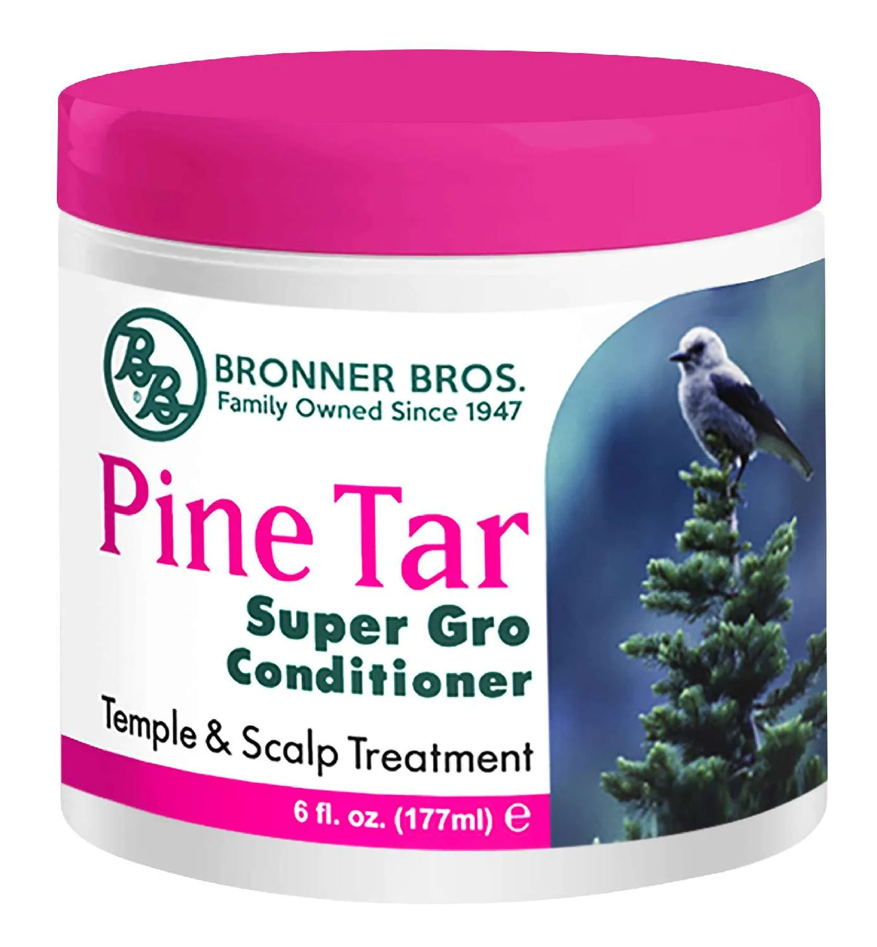 B&B Pine Tar Super Gro Conditioner Temple & Scalp Treatment – 6 oz